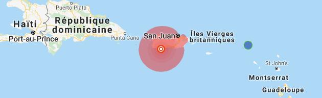 Tumba Presunto El diseño Medio ambiente: terremoto de magnitud 6,5 registrado en Puerto Rico: sin  alerta de tsunami - Faxinfo